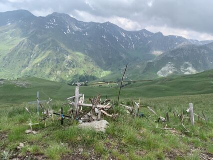 Foto von Toni Lerda entlang der Tour