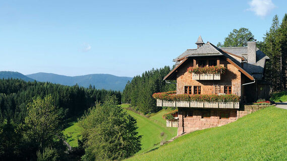 Blick auf die Renchtalhütte
