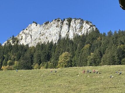 Photo de Alexandra Lobner le long du parcours