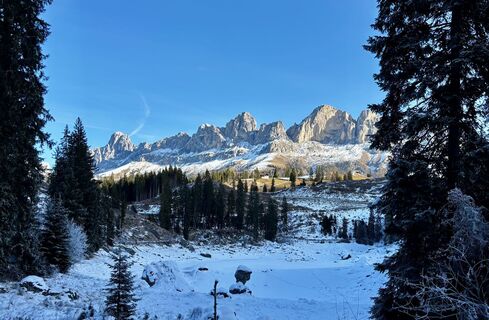 Foto de Petra Egger a lo largo del recorrido