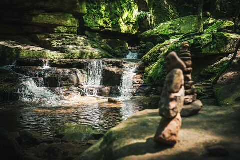 Kaskade im Monbachtal