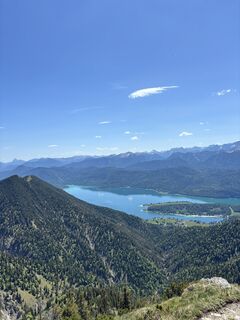 Foto von Emil Berger entlang der Tour