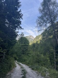 Foto de Wolfgang Jamnig a lo largo del recorrido
