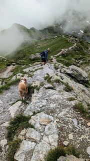 Foto von Klaus Lehner entlang der Tour