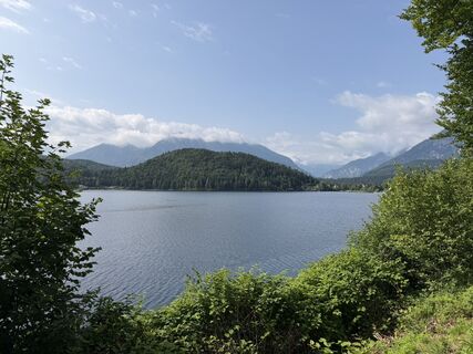 Foto von Babs Holz entlang der Tour