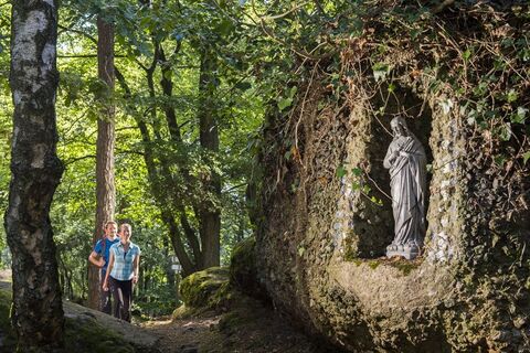 Unterwegs auf dem Kaltensteinpfad