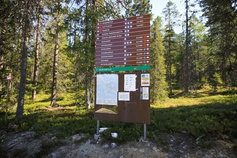 Kalliolampi XC Route, Ruka, Kuusamo