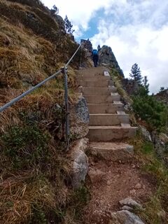 Foto von Markus entlang der Tour