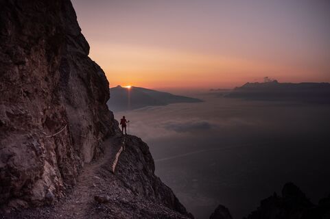 Fürstensteig im Abendlicht