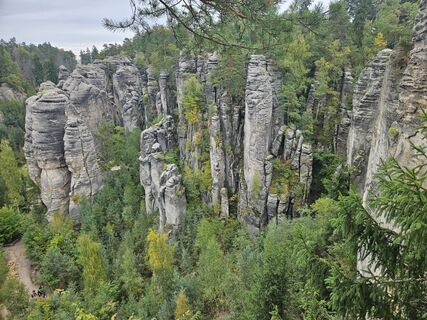 Zdjęcie z Hütterl wzdłuż trasy