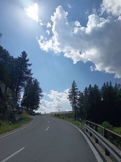 Foto von Aner entlang der Tour