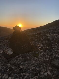 Foto de Julian Hauk a lo largo del recorrido