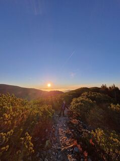 Foto von Chris Stoxreiter entlang der Tour