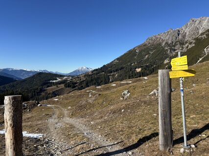 Foto von Heinrich Slesak entlang der Tour