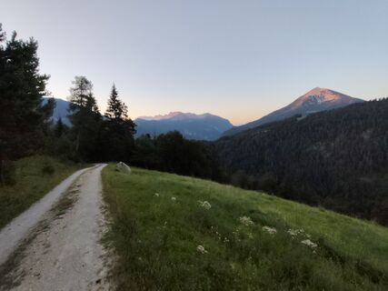 Foto von Peter Seliner entlang der Tour
