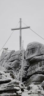 Foto de Klaus Lehner a lo largo del recorrido