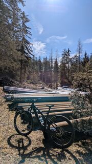 Foto von Martin Glaser entlang der Tour