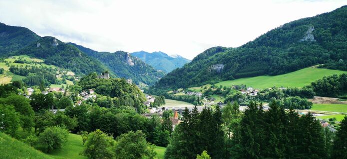 Foto von Klaus Lehner entlang der Tour