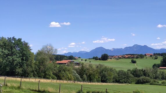 Foto von Adi Lechner entlang der Tour