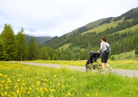 Kinderwagen-Touren in Saalbach Hinterglemm
