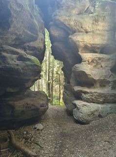 Foto von Stephan entlang der Tour