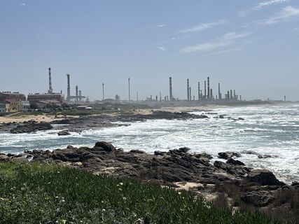 Foto de Helmut Schellmann a lo largo del recorrido