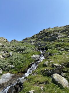 Foto von Melanie Hörzer entlang der Tour