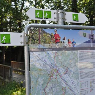 Infopoint beim Freibad Giessenpark