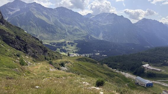 Foto von Jean Claude Guidi entlang der Tour