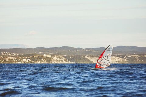 Monfalcone - Panorama auf den Golf von Triest von Marina Julia