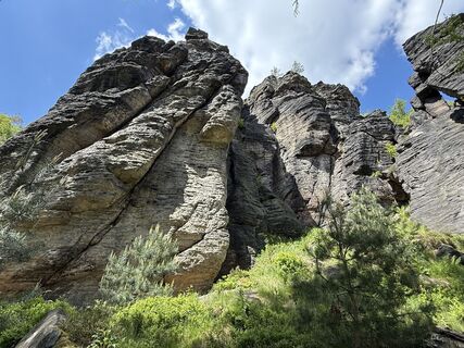 Foto von Norbert Herbig entlang der Tour