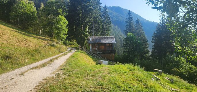 Foto von Barbara Turi entlang der Tour