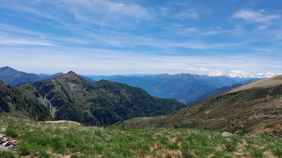 Foto von Sergio Fontana entlang der Tour