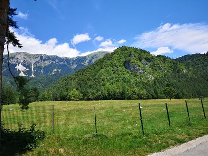 Photo de Cvetka Salamon le long du parcours
