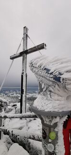 Foto de Klaus Lehner a lo largo del recorrido