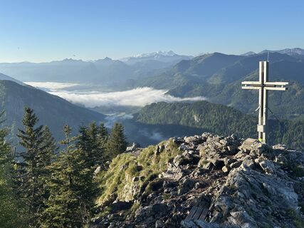 Photo de Christian Pflegerl le long du parcours
