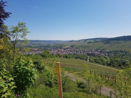 Aussicht vom Dichter-Blick auf Stetten