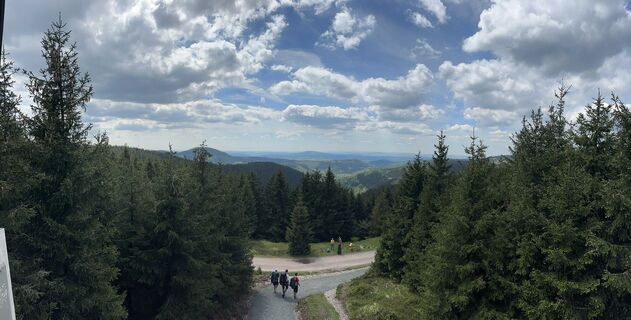 Foto von Norbert Herbig entlang der Tour