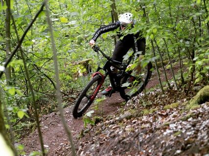 Mountainbike Trail am Einkorn