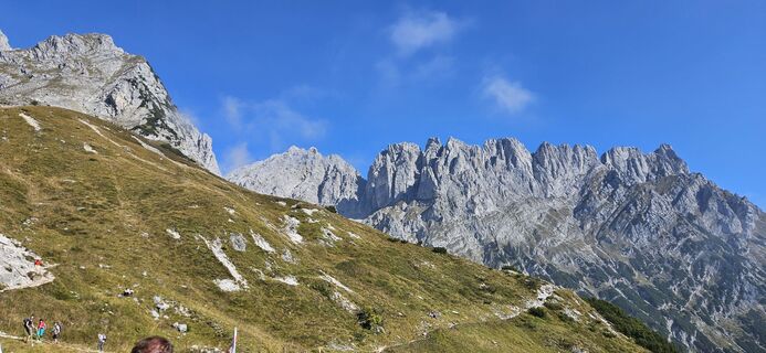 Foto von Marianne entlang der Tour
