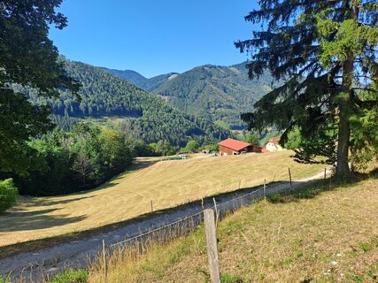 Foto de Josef Schweiger a lo largo del recorrido