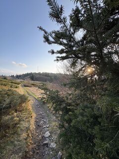 Foto de Loris Daldoss a lo largo del recorrido