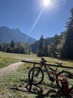 Photo de Eduard Steinlechner le long du parcours