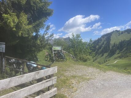 Foto von Alfred Seebacher entlang der Tour