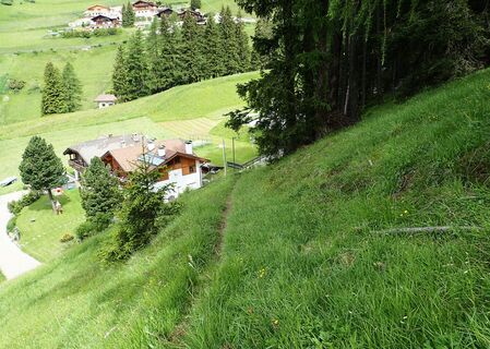 Aufstieg am Steig