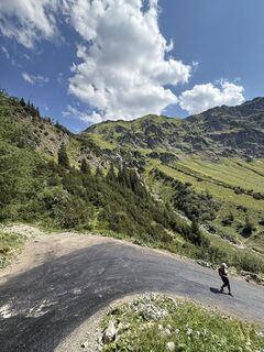 Photo de Vlad Shumskyi le long du parcours