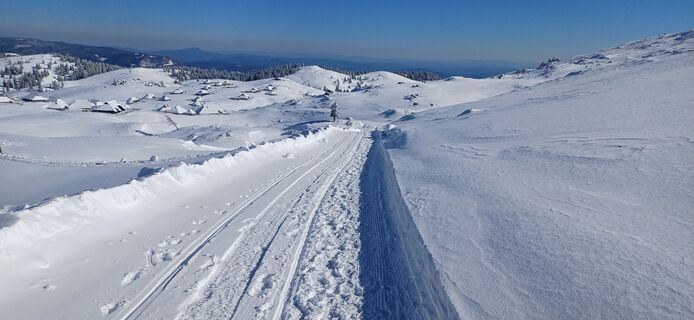 Foto von Janez Perko entlang der Tour