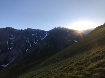 Photo de Peter Seliner le long du parcours