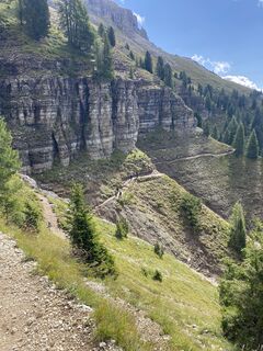 Fotografia z Peter Waltriny na trase