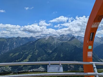 Foto von Eva Oppermann entlang der Tour